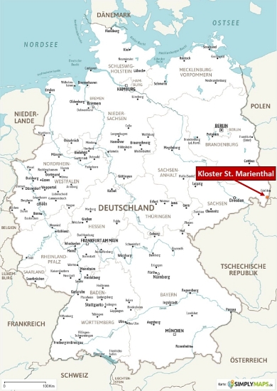 so erreichen Sie uns - die Landkarte zur Übersicht