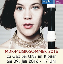 MDR MUSIKSOMMER im Kloster St. Marienthal mit der Konzertreihe ''Lebendige Klöster''