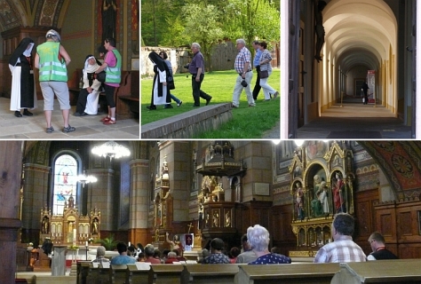 die RüCKBLICKE zum 2. ''Tag der offenen Klster'' am 21.04.2018 bei uns im Kloster St. Marienthal