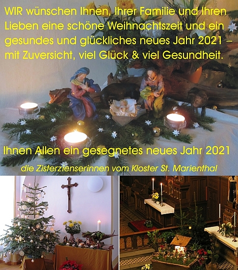 unser Weihnachtsgruß im Jahr 2020 für SIE und Ihre Lieben