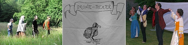 das legendäre Dronte-Theater ist wieder unterwegs  mit ihrer SOMMERTOUR 2017 und ihrem Auftritt im Kloster St. Marienthal