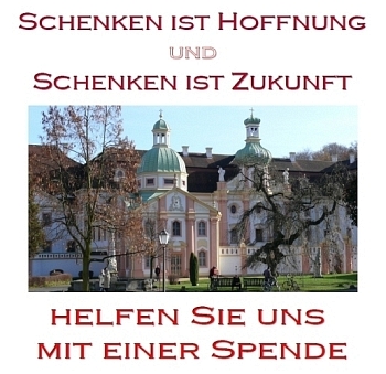 Wir bitten um Ihre Untersttzung, um Ihre Hilfe, um Ihre Spende - Schenken ist Hoffnung - Schenken ist Zukunft