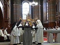 gemeinsamer Gottesdienst mit den Schwestern vom Kloster St. Marienthal