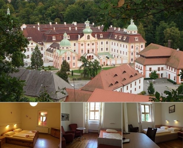 zu Gast bei uns im Kloster St. Marienthal - unsere Gästezimmer für Ihre Übernachtungen bei uns im Kloster