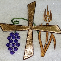 Nadelarbeiten und Nadelmalerei - echte Handarbeit aus der Paramentenwerkstatt im Kloster