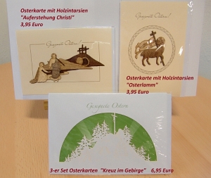 Osterkarten aus unserem Klostermarkt