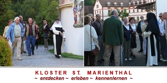 unsere öffentlichen Klosterführungen bei uns im Kloster St. Marienthal - entdecken, erleben, kennenlernen