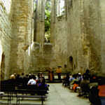 Konzert in der Kloster-Ruine auf dem Berg Oybin