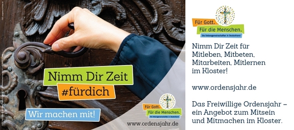Freiwilliges Ordensjahr: lernen Sie uns, unser Kloster und unser Kloster-Leben kennen